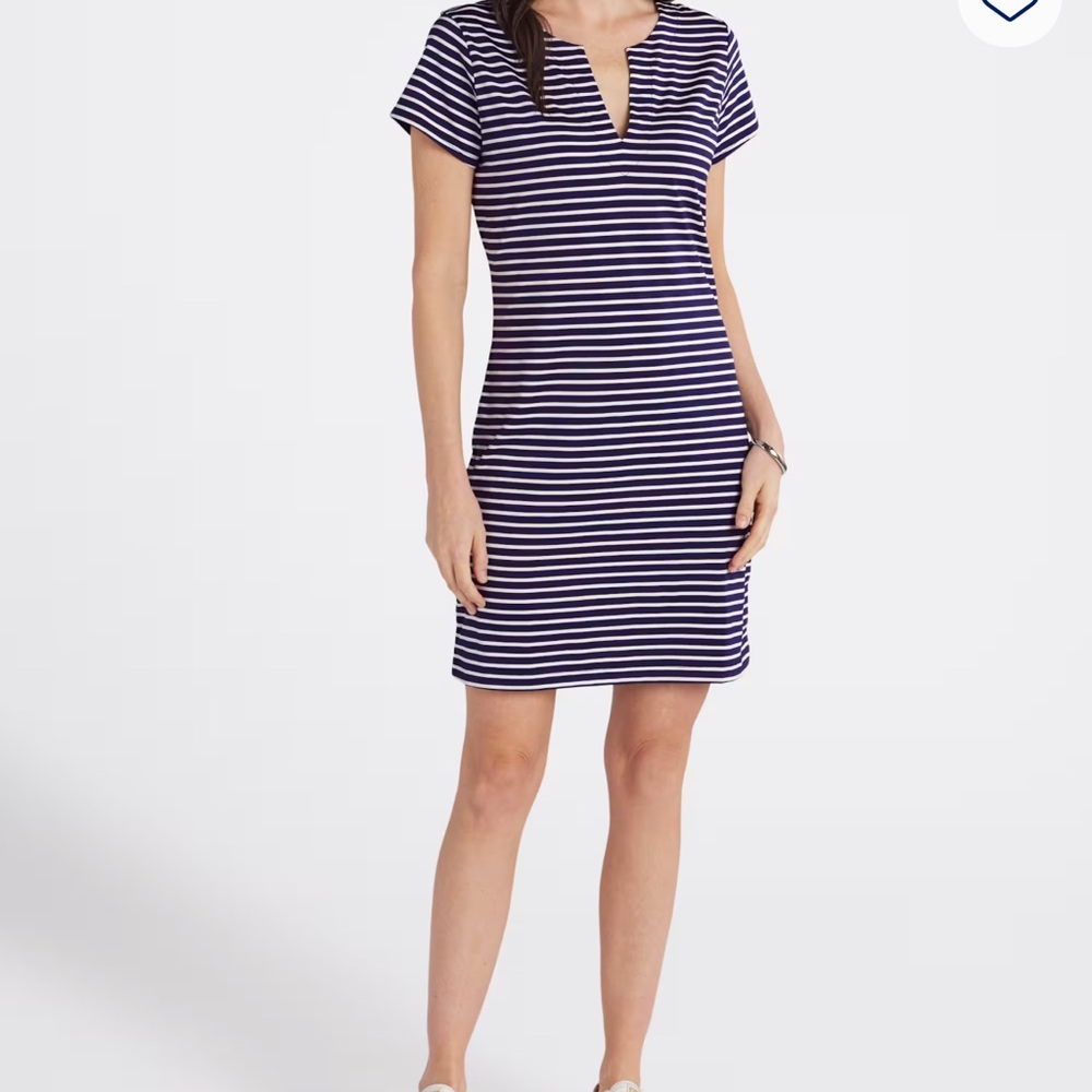 Vineyard Vines Deep Bay Striped Tunic Dress - Picture 7 of 7
